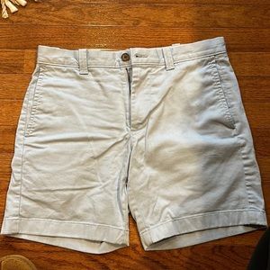 Men’s j crew 7 inch light blue shorts 29 inch waist